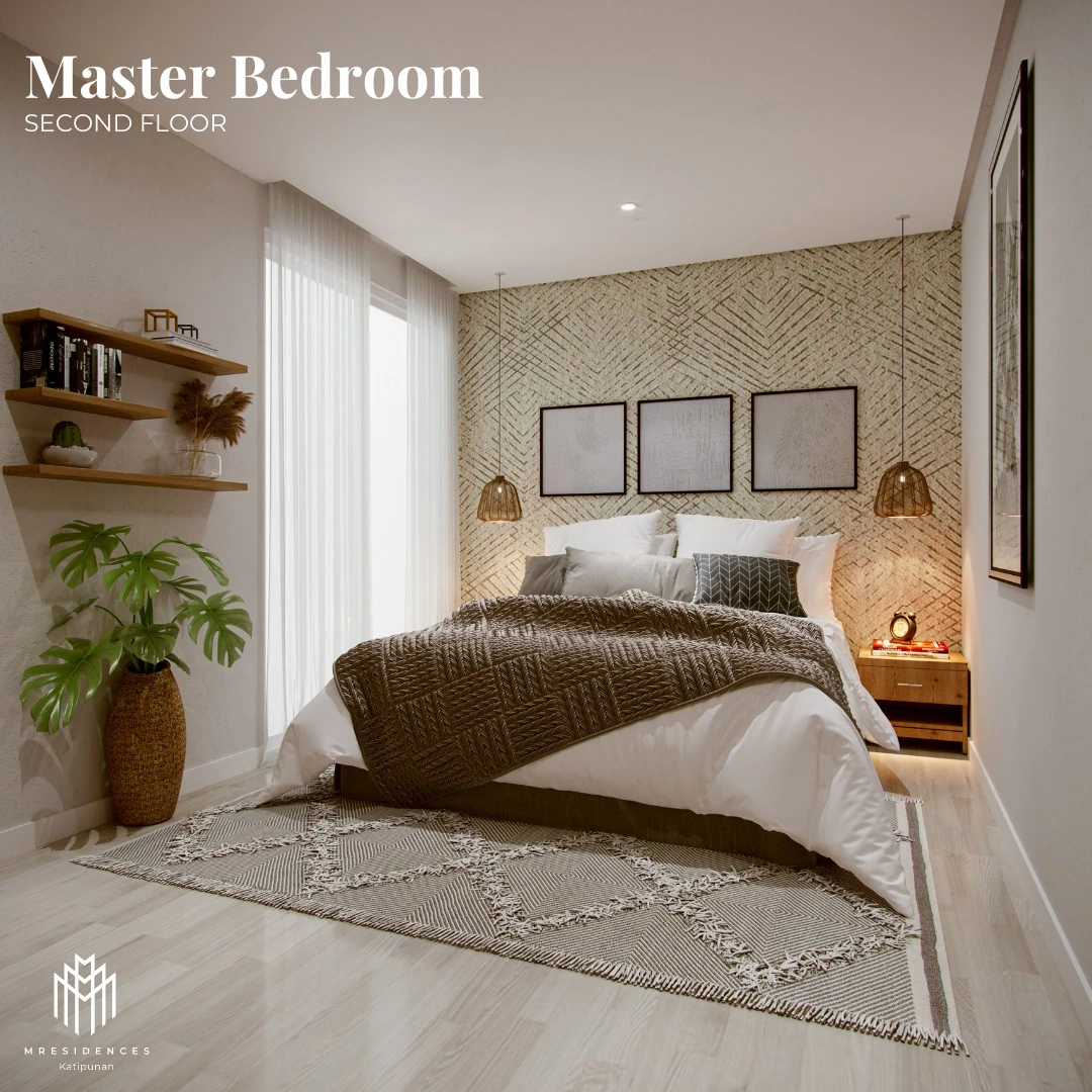 aerin-master-bedroom Affordable Hometown | The Aerin at M Residences Katipunan 1