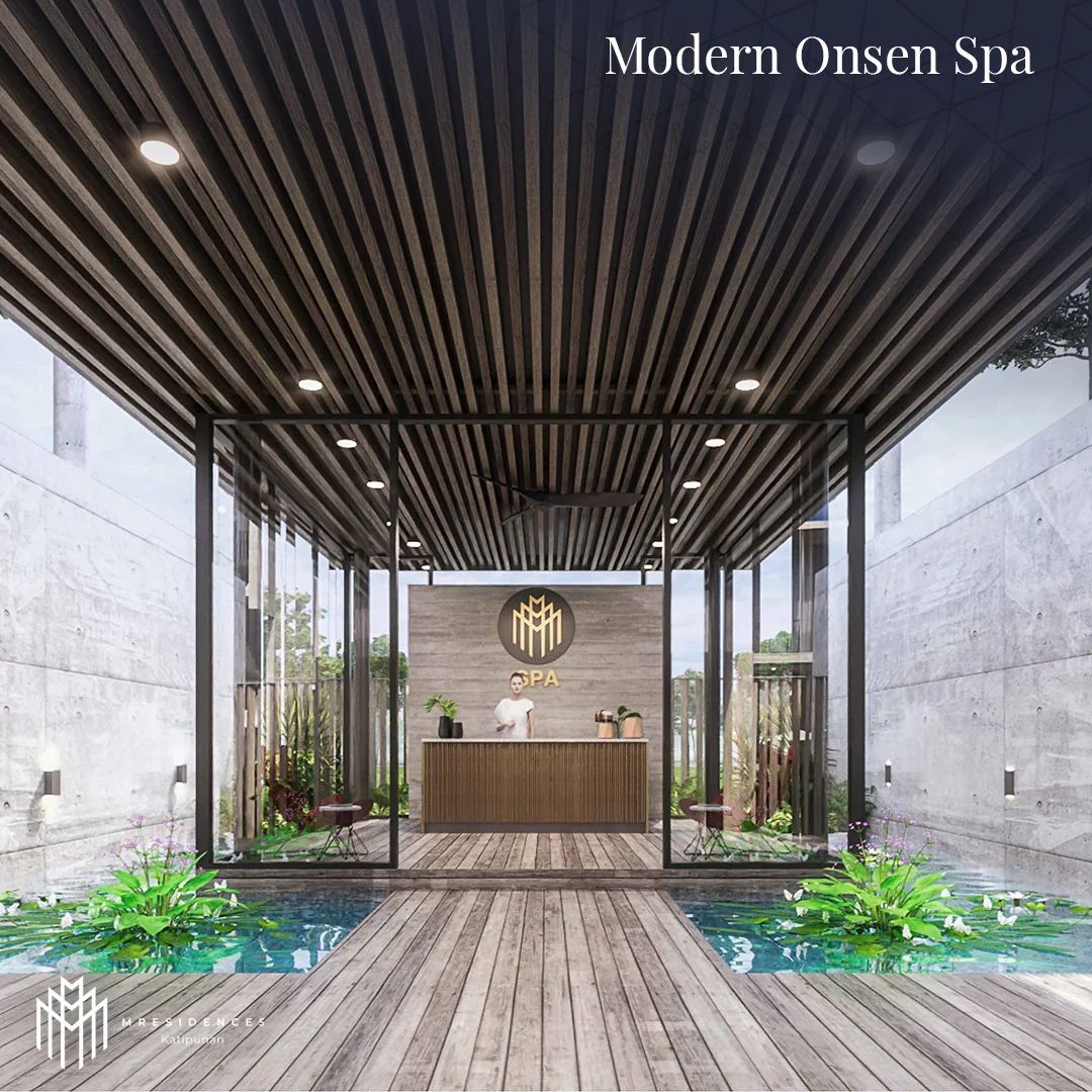 M Residences Katipunan Modern Onsen Spa
